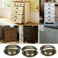 thumbnail image 4 of 12Pcs Cup Pull Shell Handles Half Moon Kitchen Cupboard Cabinet Door Drawer, 4 of 9