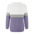 thumbnail image 4 of Pxiakgy Tenues d'Automne pour Femmes 2024 Chandail en Molleton Col Rond Manches Longues Décontracté Léger Ample Taille : S-2TG, 4 of 8