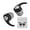 Black, variant on Hearth & Gear Three Of Silicone Earplugs Noise Reduction Swim Float Tub compatible with Motorized Float Tube Pool Float Rings for Adults Baby Swimming Float Ring for Head Double Inner Tube for River