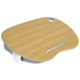 thumbnail image 3 of Laptop Cushion Desk, Laptop Desk, Multifunction Bed Table, Portable Learning Writing Table Laptop Stand, For Outdoor Home Gray, 3 of 8