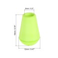 thumbnail image 2 of Unique Bargains Butée à Cloche, Verrou de Corde pour Sac à Cordon, Vert Pâle, Lot de 50, 2 of 5