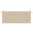 thumbnail image 5 of vidaXL Banc de Jardin avec Coussin 120 cm Bambou, 5 of 5