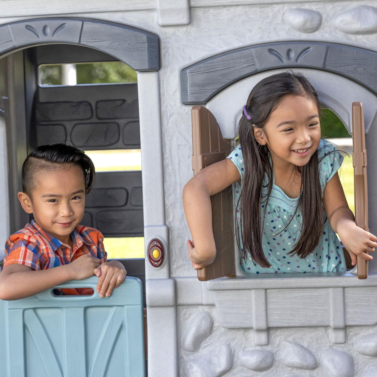 Step2 Enchanting Adventures 2-Story Playhouse & Slide™