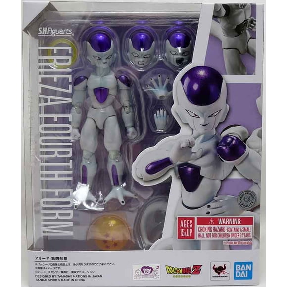 Dragonball Z 6 Inch Action Figure S.H. Figuarts - Frieza Fourth Form (Reissue)