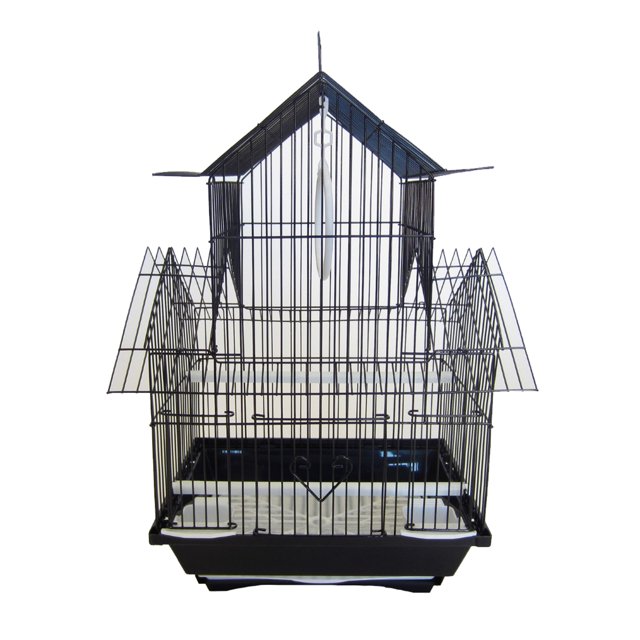 YML A1144BLK Pagoda Top Cage, Small
