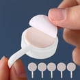 thumbnail image 1 of 5-Pack Adhesive Wall Hooks For Bathroom And Kitchen - No-Drill Damage- Installation - Strong Adhesive 360 Rotation - Ideal For Hanging Towels Utensils, 1 of 6