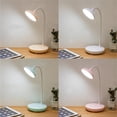 thumbnail image 2 of EIGTHTAIL Lampe de Bureau à DEL avec Ports USB Lampes de Bureau Tactiles pour Bureau à Domicile avec 3 Niveaux de Luminosité Lampe de Bureau avec Petite Veilleuse Lampe de Lecture Lampe de Table pour Chambre Chevet Étude (Bleu) par, 2 of 6