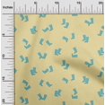 thumbnail image 1 of oneOone Cotton Poplin Fabric Boots Fashion Decor Fabric Printed BTY 42 Inch Wide, 1 of 4