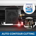 thumbnail image 4 of VEVOR Vinyl Cutter 53 inch Plotter Machine Automatic Paper Feed Vinyl Cutter Plotter Speed Adjustable Sign Cutting with Floor Stand Signmaster Software, 4 of 9