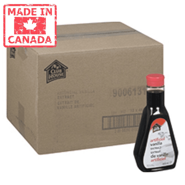 Clubhouse Extrait de Vanille Artificielle / 455 Ml/unité, 12 Unités/caisse