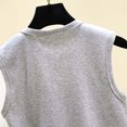 thumbnail image 4 of Timegard Tank Tops for Women Sleeveless Solid Color Basic Tee Casual Slim Cropped Shirts Tops Summer, 4 of 7