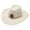 Beige, variant on GPOECD Classic Western Cowboy Hat For Men And Women With Decorative Star Buckle Detail Wide Brim Design Black,One Size