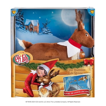 Elf Pets - A Reindeer Tradition - Book & Pack – French