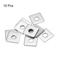thumbnail image 3 of Uxcell Square Washer 10 Pack M10x30x30x2mm 304 Stainless Steel Square Plate Washers, 3 of 5