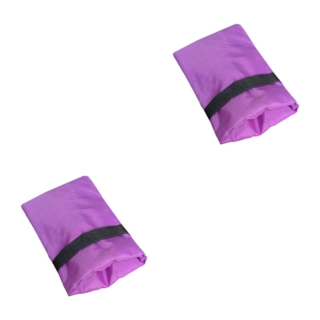 ZheElen Frost Protection Outdoor Cozy Cover Waterproof And Dustproof Easy To Polyester Thickened Outdoor Cover purple 2Set