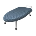 thumbnail image 2 of Luzkey Folding Ironing Board Heat Resistant Space Saving Multi Purpose Foldable Portable Iron Board Padding for Laundry Rooms Travel Upgrade Blue, 2 of 8