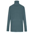 thumbnail image 4 of Yuyuzo Chandail Oversize pour Femmes Col Roulé Manches Longues Tricoté Confortable Couleur Unie, 4 of 5