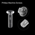 thumbnail image 4 of Unique Bargains Vis de Machine Crantées en Plastique M5x20mm, Boulons de Machine à Tête Plate en PC, Lot de 25, 4 of 4