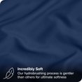 thumbnail image 2 of Bare Home Pillowcase Set - Premium 1800 Collection - Double Brushed - Ultra Soft - King Size, Dark Blue, 2 Count, 2 of 7