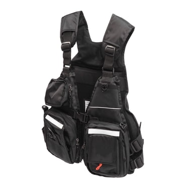 Adult Life Jacket, Multi Pocket Men Women Watersports Life Vest Tearproof  for Swimming