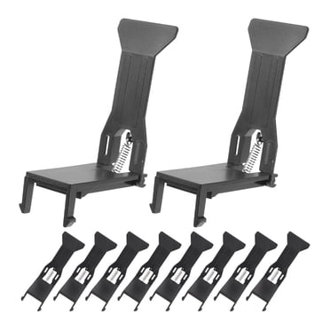 KAKOWELY 10 Pcs Pince Robuste pour Plateau à Billets Pince de Tiroir de Caisse Enregistreuse Remplacement de Clapet de Plateau à Billets,4.33"X2.36"X1.18 Pouces