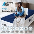 thumbnail image 2 of Active Era Matelas Pneumatique de Luxe Format Simple (Simple) - Lit Pneumatique Simple Surélevé, Pompe Électrique Intégrée, Oreiller Surélevé et Technologie à Poutre en I Structurée, Hauteur 21 Pouces" (Oreiller Incl.), 2 of 5