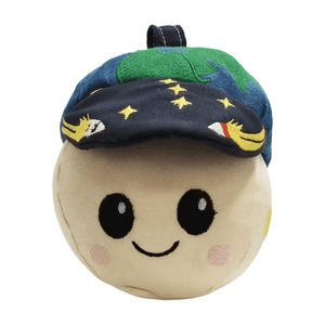 Arte**mis II Jouet en peluche, mignon lune & Earthrise Design, Soft Stuffed Planet Collection Cadeau pour Space Ventilateurs d'exploration