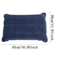 thumbnail image 2 of Hearth & Gear Foldable Inflatable Pillow Vertebrae Sleeping Pillow Air Blowing Portable And Convenient For Rest For Outdoor Camping Travel Bag Storage Vacuum Clear Packing Cubes for Travel Clothes, 2 of 3