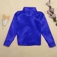 thumbnail image 4 of Boys Tops Sparkly Sequins Dance Long Sleeve Button Down Shirt for Jazz Performance Apparel, 4 of 7