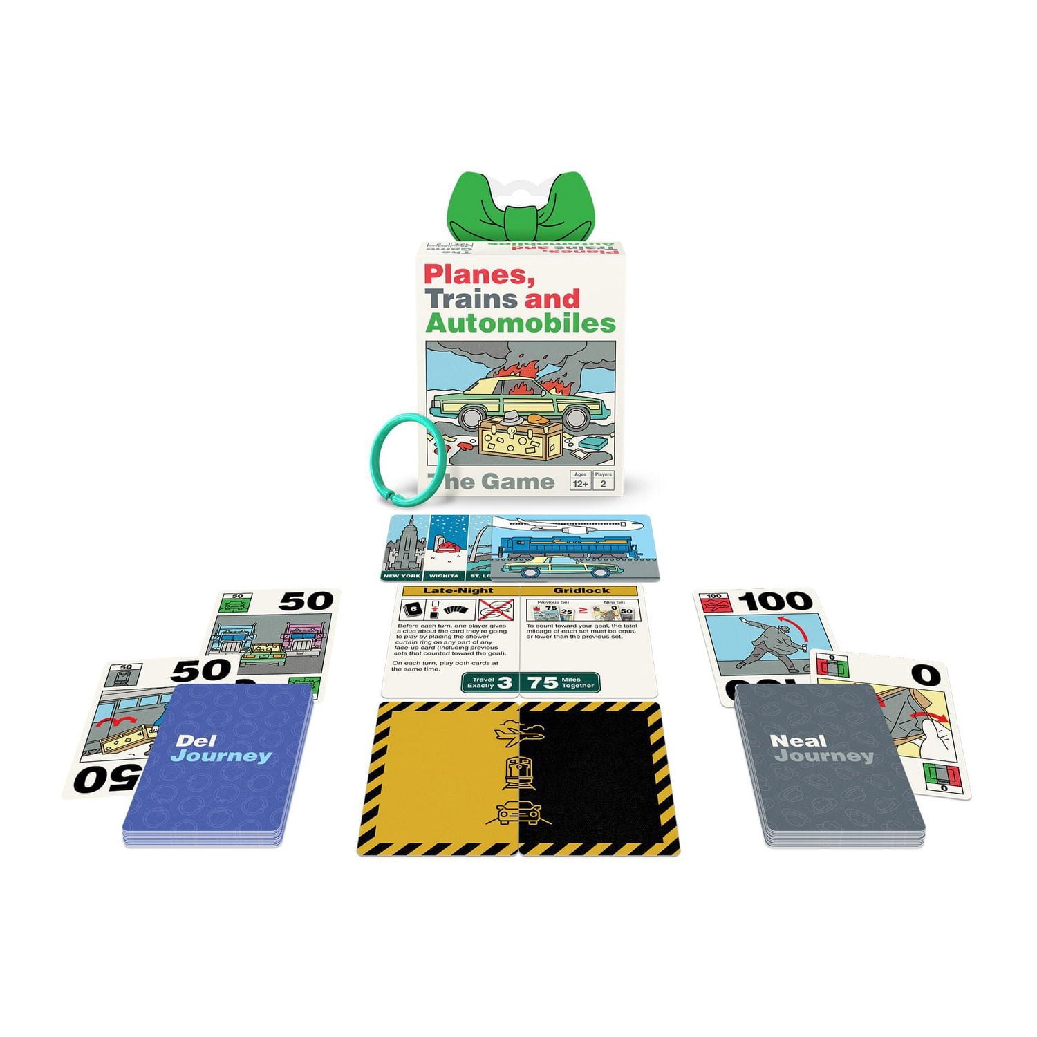 Funko Games AVIONS, TRAINS ET AUTOMOBILES – LE JEU