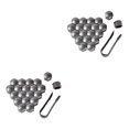 thumbnail image 4 of Maytalsory 20 Pieces Car Wheel Nut Caps Auto Hub Screw Cover Replacement Dust-proof Gray 21mm 2Set, 4 of 6