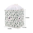 thumbnail image 3 of RKSTN Storage and Organization Large Laundry Basket With Handles Foldable Hampers For Laundry With Drawstring Dirty Clothes Hamper For Bedroom Storage Bins, 3 of 6