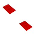 thumbnail image 1 of Youkk Polyester Chenille Bath Mat - Strong Water Absorption Exquisite Crafted Soft Texture No Shedding Red 40cm*60cm 2Set, 1 of 6