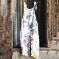 thumbnail image 2 of RKSTN Jumpsuits for Women Boho Floral Printed Summer Sleeveless Backless Fashion Loose Long Pants Rompers, 2 of 5