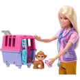 thumbnail image 3 of Barbie Animal Rescue & Recovery Playset with Blonde Doll, 2 Animal Figures & Accessories, 3 of 6