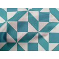 thumbnail image 4 of oneOone Cotton Poplin Fabric Triangle|Parallelogram & Square Geometric Print Fabric By The Yard 42 Inch Wide, 4 of 4