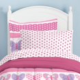 thumbnail image 4 of Dream Factory Butterfly Dots Ultra Soft Microfiber Girls Comforter Set, Pink, Twin, 4 of 5