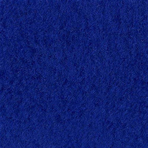 Tissu Polaire Anti-Boulochage Bleu Royal Uni au Mètre (Poids Moyen)