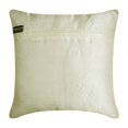 thumbnail image 3 of Ivory Throw Pillows Cover Couch, Textured Ribbon Pillows Cover, 14x14 inch (35x35 cm) Throw Pillows Cover, Square Silk Pillows Cover, Solid Modern - Thats Satin Ribbon, 3 of 3