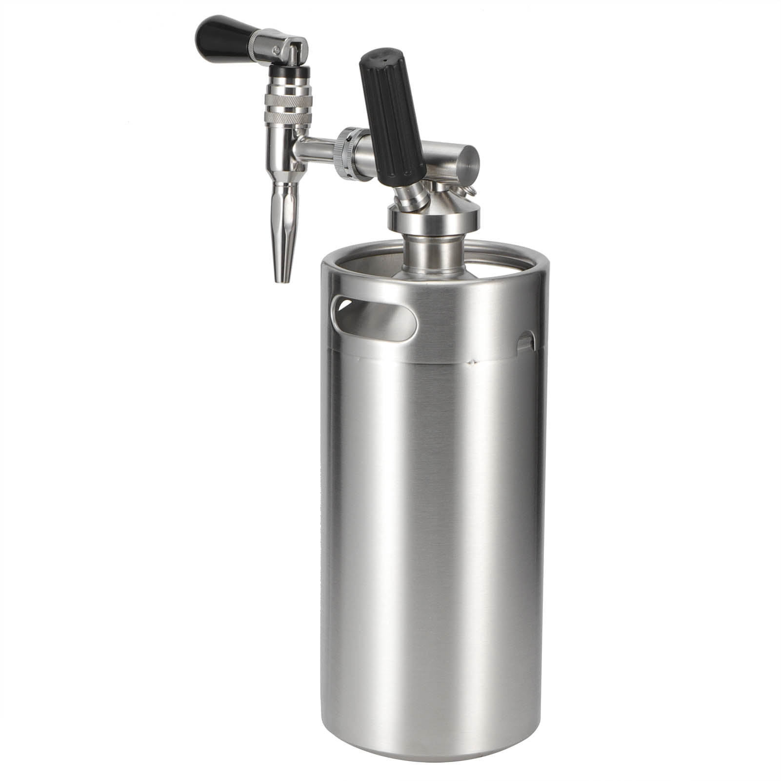 Stainless Steel  Cold Brew Coffee Maker with Keg, Enjoy Frothy Iced Coffee