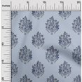 thumbnail image 1 of oneOone Cotton Poplin Fabric Leaves|Floral & Paisley Block Print Fabric BTY 42 Inch Wide, 1 of 4
