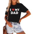 thumbnail image 2 of T-shirt pour Femmes Lettres Graphiques Musique T-Shirt Tenues pour Swiftes, 2 of 5