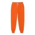 thumbnail image 3 of Pisexur Womens Sweatpants Ribbed Straight Leg Sweatpants High Waist Workout Jogging Pants Trendy Casual Solid Color Sweat Pants Baggy Comfort Drawstring Wide Leg Pants Loungewear with Pockets, 3 of 6