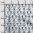 thumbnail image 1 of oneOone Georgette Viscose Fabric Paisley Ikat Decor Fabric Printed BTY 42 Inch Wide, 1 of 4