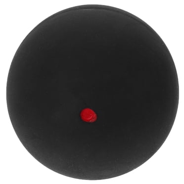 OULII Single Dot Black Rubber Squash Ball Racket Ball for Training and Skill Improvement
