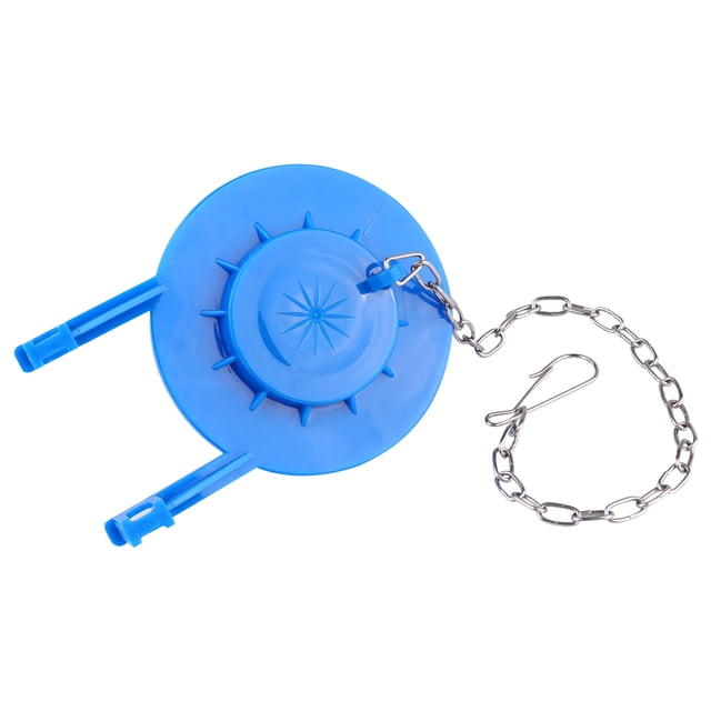 FUTUREORYY Joint Clapet en Silicone pour Toilette PVC Bleu Accessoire de Réservoir de Toilette 1 Ensemble