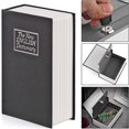 thumbnail image 4 of SUTENGDA Book Safe  Metal Secret Book Safe  Stash Coverbook Safe Containers Storage Lock Box with Key Lock for Money  Cards Jewelry Passports Other Valuables Hiding Gift for Boys and Girl, 4 of 8