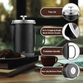thumbnail image 5 of Mistaha 1L Stainless Steel French Press Coffee Maker with Foldable Handle for Camping & Home Brewing, 5 of 5