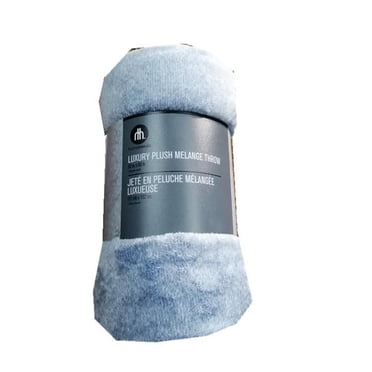 Jeté hometrends en micro-peluche