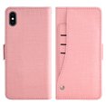 thumbnail image 5 of Wallet Case for iPhone XS Max, Blocking Card Slot Stand Shockproof TPU Interior Case PU Leather Magnetic Protect Flip Cover Compatible with iPhone XS Max, Pink, 5 of 5